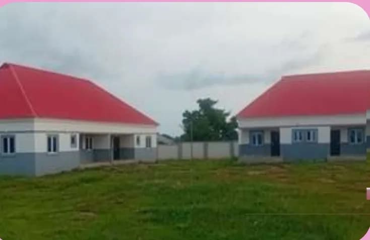 Wards and staff quarters at Nami Rural Hospital
