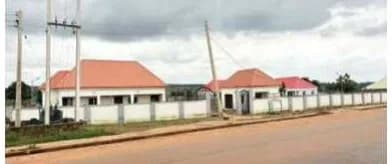 Full view of the Nami Rural Hospital.